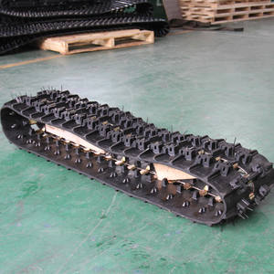 Sneeuwscooters Rubber Track Vervanging 380X50.5X50 Voor Arctische Katten Polaris Ski-Doo Yamaha Atv Utv - Product Image 2