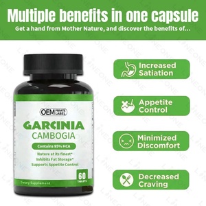 OEM/ODM Vegan 100% Capsules à base de plantes naturelles OEM/ODM 100% Extrait de Garcinia Cambogia coupe-faim pur - Product Image 5