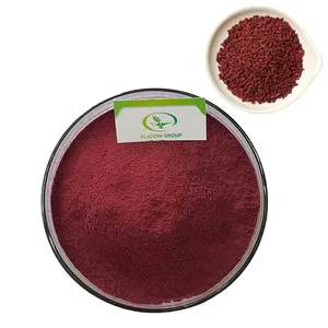 ISO yüksek kalite mayalı kırmızı pirinç özü tozu Monascus pigment saf toz