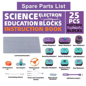 Kit de Circuitos Eléctricos EPT, Bloques de Tecnología Electrónica para Experimentos Científicos, Juego Educativo STEM para Niños - Product Image 5