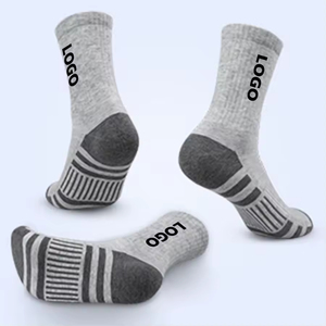 Calcetines de Baloncesto Personalizados con Logotipo, Calcetines Deportivos Tejidos con Logotipo en el Puño y la Parte Inferior para Entrenamiento de Primavera - Product Image 3