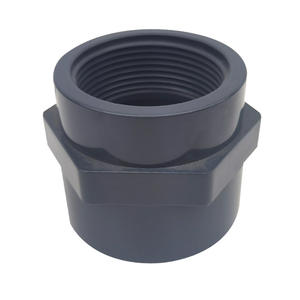 Raccord en T en plastique, raccords de connexion d'eau en plastique, raccords en PVC PN10 pour l'eau potable - Product Image 1