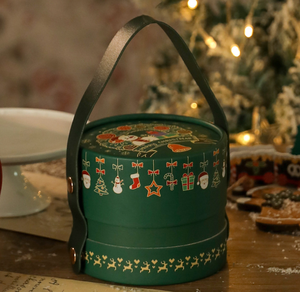 Wholesale Custom <strong>Large</strong> Candy <strong>Christmas</strong> Gift Packaging Foldable <strong>Eve</strong> Paper Sweet <strong>Boxes</strong> with Embossing Printing - Product Image 3
