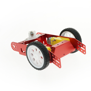 OKY5024-1 Aluminum Alloy Smart Car Chassis Reduction Gear Motor <b>DIY</b> STEM Learning <b>Kit</b> - Product Image 3