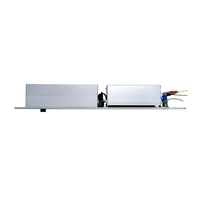 Porte pivotante en aluminium électrique, système de fermeture automatique de porte pivotante motorisée pour maisons