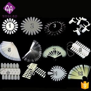 Bảng Màu Sơn Móng Tay Nghệ Thuật Bằng Nhựa Hình Dạng Khác Nhau Bán Tại Nhà Máy - Product Image 1