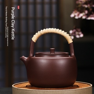 Bouilloire à thé en céramique artisanale Yixing, originale, pour la santé, vente en gros, ZD-H983-G08S22 High T - Product Image 4