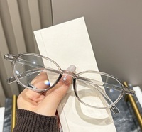Lunettes de lecture anti-lumière bleue ultra-légères, montures elliptiques tendance et verres correcteurs de la presbytie