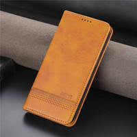 Casing dompet kulit magnetik mewah PU, casing ponsel kulit magnetik dengan tempat kartu untuk Iphone 14 13 12 11 Pro Max 7/8/Se2/Se3 7P/8P X/Xs Max