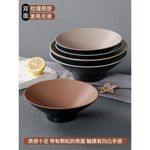 Juego de tazones de melamina de dos tonos Xiang Yuan Mei, resistentes a los arañazos, para uso doméstico y hotelero. - Product Image 2