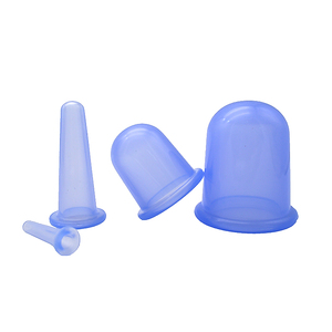 Kit de <span class=keywords><strong>massage</strong></span> par ventouses pour le visage et les yeux 4 pièces pour les ensembles de thérapie par ventouses en silicone pour les yeux, masseur de tasse anti-cellulite - Product Image 1