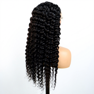 วิกผมแบบปิดหน้าผาก 4*4 5*5 ของ Factory Curly สีธรรมชาติ ผมแท้ จัดทรงได้อิสระ ปรับรูปหน้าได้ - Product Image 4