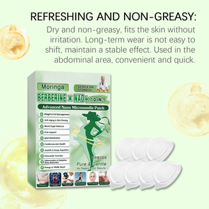 Patch per la <span class=keywords><strong>Cura</strong></span> del Corpo alla Moringa - Leggero, Traspirante e Rinfrescante. IT Aiuta a idratare e curare la pelle locale. - Product Image 3