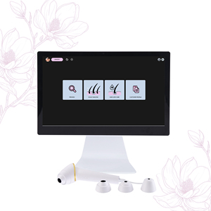 เครื่องตรวจวัดหนังศีรษะ Ai Zoom: เครื่องตรวจวัดหนังศีรษะอัจฉริยะด้วย AI พร้อมซูม 50/100/200 เท่าเพื่อการถ่าย<span class=keywords><strong>ภาพ</strong></span>และตรวจสอบหนังศีรษะอย่างแม่นยำ - Product Image 1
