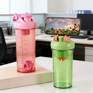 Özel İş Hediyesi Taşınabilir Şeffaf Plastik <span class=keywords><strong>Blender</strong></span> Spor Salonu Fitness İçin Protein <span class=keywords><strong>Shaker</strong></span> Şişesi - Product Image 6