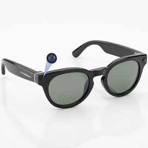 Lunettes intelligentes pour la traduction IA et les notes de réunion |   Sans fil |   Enregistrement vidéo 4K |   Contrôle tactile et vocal |    Recherche visuelle - Product Image 1