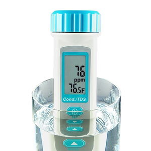 การนำไฟฟ้าชนิดปากกาดิจิตอล TDS Meter PPM PPT US Ms. จอแสดงผล LCD c/f สำหรับสระว่ายน้ำสปาเพาะเลี้ยงสัตว์น้ำไฮโดรโปนิกส์ - Product Image 3