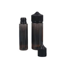 Bouteilles de liquide PET V3 de 10 ml à 120 ml avec bouchon sécurité enfant, compte-gouttes, sérigraphie pour l'emballage