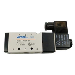 Válvula Solenoide Airtac de 2 Posiciones y 5 Vías 4V310 10 DC24V, Válvula de Control Neumática de Tipo Aire para la Industria Mecánica - Product Image 4