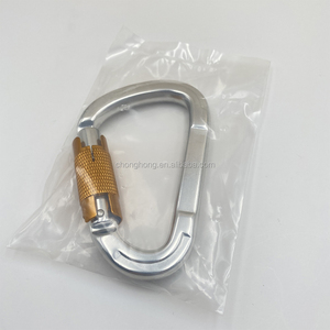 Mosquetons à verrouillage rotatif certifiés UIAA CE, en aluminium de qualité aéronautique, pour l'escalade en extérieur, clips de sécurité autobloquants, crochet de camping - Product Image 5