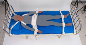 Полная кровать, система фиксации 6, фиксатор для фиксации, бандаж для защиты от волнения, плечевой ремень с магнитными замками - Product Image 2