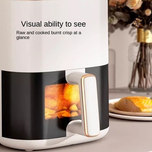 Freidora de Aire Digital Inteligente con Control Táctil, 5L, 1200W, Sin Aceite, Antiadherente PTFE, Temperatura Súper Caliente, 1 Año de Garantía, Visible - Product Image 6