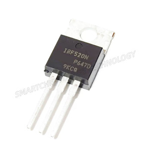 มอสเฟท IRF520N IRF520NPBF เป็นแบบดั้งเดิมของใหม่สำหรับไฟ N-Channel 100V/9.7A - Product Image 4