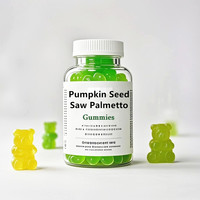 Gummies véganes en gros aux graines de citrouille et au palmier nain pour hommes et femmes