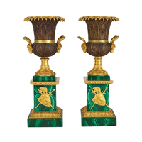 Collection de pierres précieuses en malachite écologiques Green Splendor, décorations d'intérieur imperméables, chefs-d'œuvre de la malachite, sélection ultime