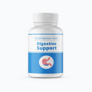 Comprimés de soutien digestif naturels à étiquette personnalisée pour adultes, digestion saine et stable, complément de santé certifié GMP, vente en gros - Product Image 1