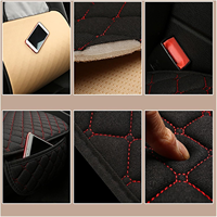 Coussin de siège de voiture en forme de coin, inclinaison réglable, correction de la posture, réduction de la pression sur les hanches pour un voyage confortable sur de longues distances