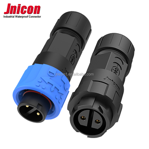 מחבר m16 ip67 עמיד למים 10a 2pin נעילה מהירה הלחמה חיצונית כוח נשי מחברים 2p - Product Image 1