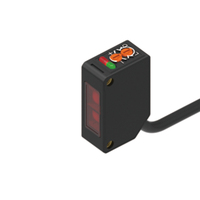 Distance de détection DC12 ~ 24V 10M 1*2 spot laser visible 1ms réponse à grande vitesse NO.NO capteur laser à réflexion spéculaire à commutation