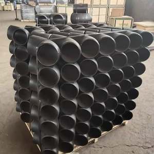 ข้อต่อท่อเชื่อมชน ASME B16.9 A234 SCH 40 STD ข้อต่อท่อเหล็กคาร์บอนไร้รอยต่อแบบเชื่อม 90 องศา ขนาด 6 นิ้ว - Product Image 2