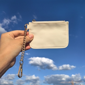 Tas dompet koin <span class=keywords><strong>Mini</strong></span> nilon ritsleting portabel Pria Wanita tempat kartu uniseks dompet koin tas dompet koin nilon gantungan kunci - Product Image 3