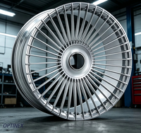 Jantes forgées sur mesure en 3 parties à rayons multiples 19 20 21 22 23 24 25 pouces 5x120 5x114.3 5x112 pour Ferrari Lamborghini Rolls-Royce