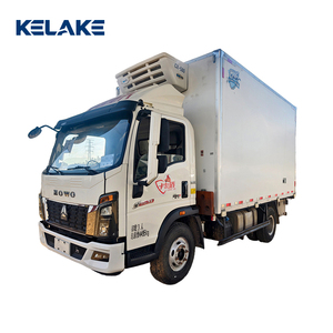 Camion frigorifique diesel HOWO à prix d'usine, fourgonnette congélateur 3 tonnes, camions frigorifiques de marque internationale de premier plan - Product Image 1