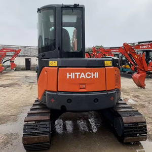 Excavatrice d'occasion Hitachi ZX55 5,5 tonnes, pelle sur chenilles d'occasion en bon état, machine Hitachi pour l'agriculture avec CE EPA - Product Image 5