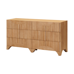 Collection HAVASU, commode en bois pour chambre à coucher et salon, meubles écologiques pour la maison, qualité supérieure, commode en bois à 6 tiroirs - Product Image 1
