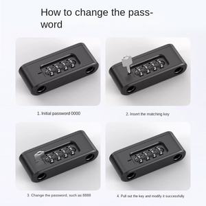 Serrure antivol en U pour moto, cadenas à double porte à code pour vitrine et magasin, serrure à mortaise pour Urban Outfitters - Product Image 3