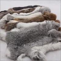 本物のウサギの毛皮/天然ウサギの皮/ウサギの皮工場価格