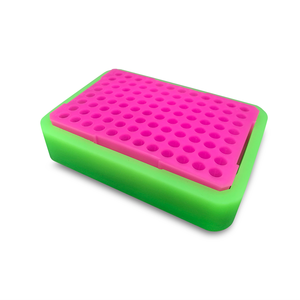 Laboratuvar <span class=keywords><strong>PCR</strong></span> Isofreeze renkli gösterir cryo raf tutar 96-well <span class=keywords><strong>PCR</strong></span> plakası ve şerit tüpleri - Product Image 3