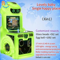 Joy2fun Single Happy Place Pat Arcade, machine de jeu à monnayeur pour enfants, pour usage de divertissement dans les centres de jeux