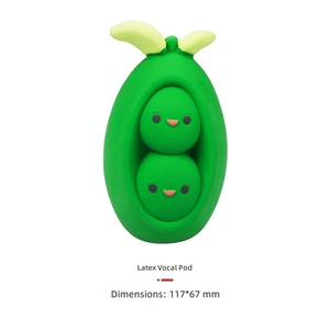 Jouet à mâcher <span class=keywords><strong>pour</strong></span> <span class=keywords><strong>chien</strong></span> en latex, en forme de légume, durable, interactif, <span class=keywords><strong>pour</strong></span> soulager l'ennui des chiots, amusant, 13 modèles - Product Image 6