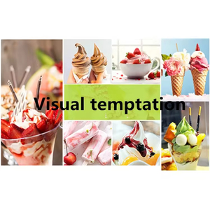 Frullatore per gelato e frullino per gelato a vera frutta Frozen Yogurt e frappè - Product Image 6