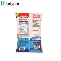 Kolysen Hot Selling Kunststoff Stand beutel Verpackung Barriere Feature PET Taschen Lebensmittel Milch Mango Ananas Kartoffel chips Bananen chips