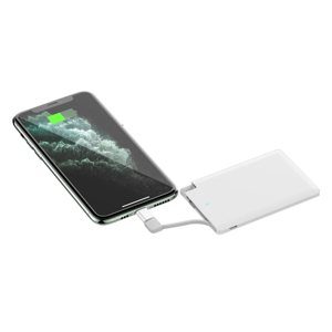 Bán buôn biểu tượng tùy chỉnh Mini trắng xách tay 3000mAh thẻ tín dụng Powerbank cho điện thoại di động 2500mAh - Product Image 5