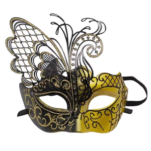 Erkekler & kadınlar için PVC venedik karnaval maskeli maske cadılar bayramı Mardi Couples & balo topu çiftler için - Product Image 4