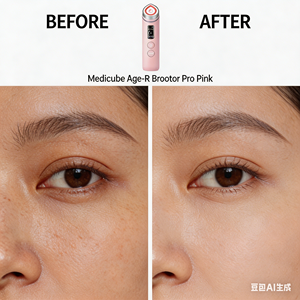 Productos de belleza para el cuidado de la piel coreanos, dispositivo 6 en 1 para el cuidado de la piel en casa, Medicube Age-R Booster Pro Rosa - Product Image 3