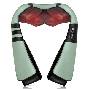 Neck And Shoulder Massager Electric <b>Heating</b> Massage Shawl With Heat For Neck And Trapezius Muscle Relief <b>USB</b> Rechargeable - Product Image 1